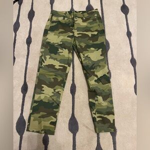 J crew camo pants